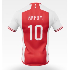 Ajax Chuba Akpom #10 Hemmatröja 2023-24 Kortärmad
